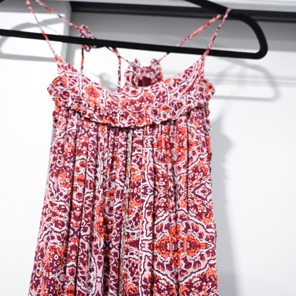 MISA Los Angeles Misa Thale Pom-Pom Maxi Dress | Size Small - Picture 7 of 13